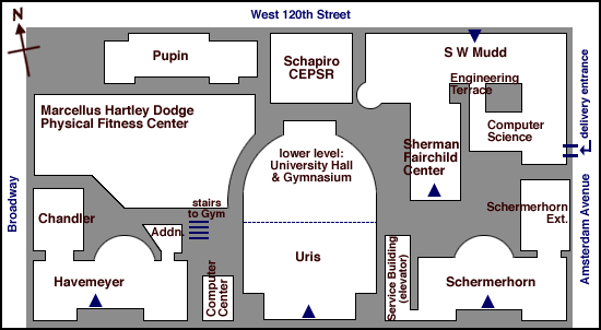 Map for Section D