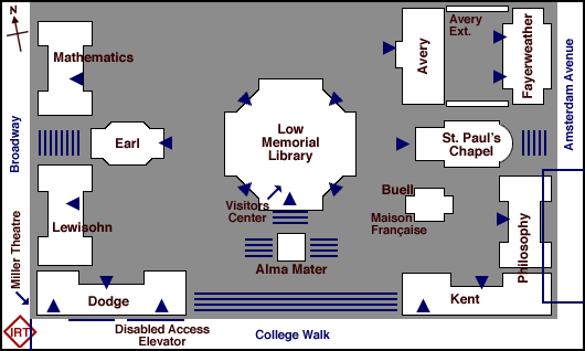 Map for Section E