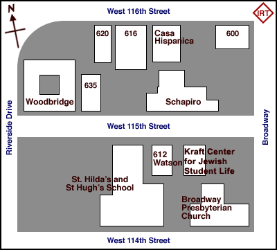 Map for Section G