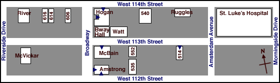 Map for Section J