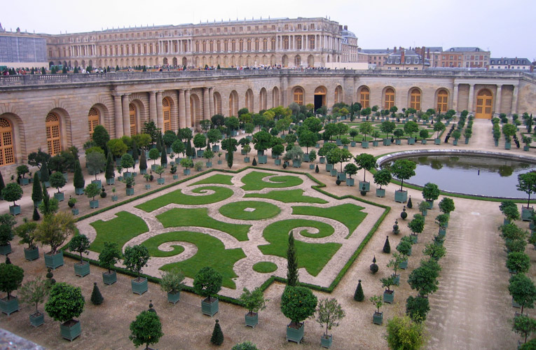 View of the Gardens, Ch&acirc;teau de Versailles