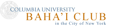 The Bah�'� Club of Columbia University in the City of New York