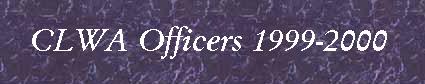 CLWA Officers
