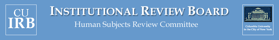 Columbia University IRB - Home