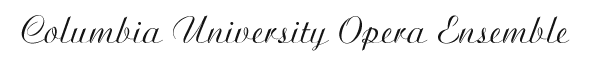 Columbia University Opera Ensemble