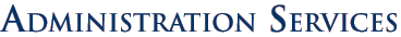 Adminstrative Services