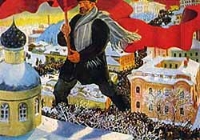 Boris Kustodiev - The Bolshevik Boris Kustodiev - The Bolshevik