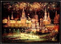 Red Square, Palekh-style