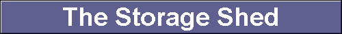  The Storage Shed 
