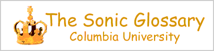 Sonic Glossary