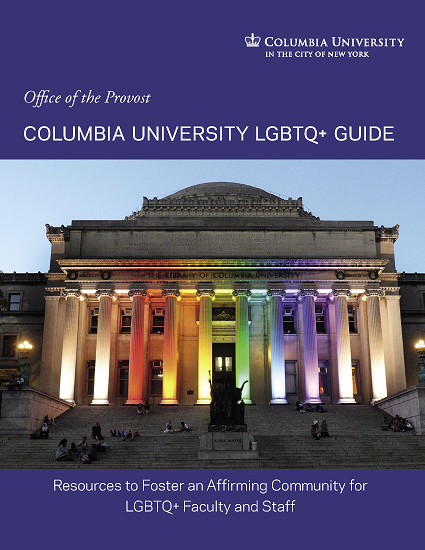 cover of the LGBTQ+ guide
