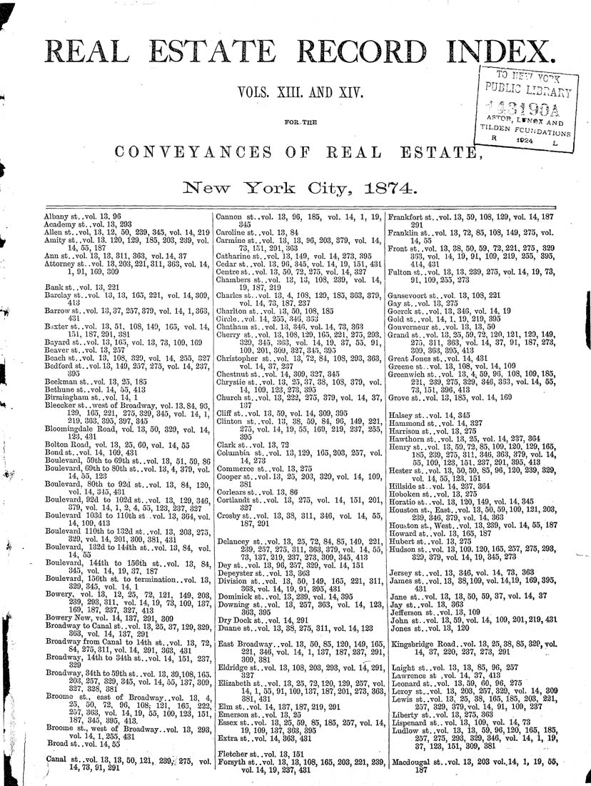 Real Estate Record page image for page ldpd_7031128_013_00000001