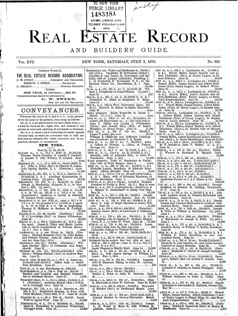 Real Estate Record page image for page ldpd_7031128_016_00000001