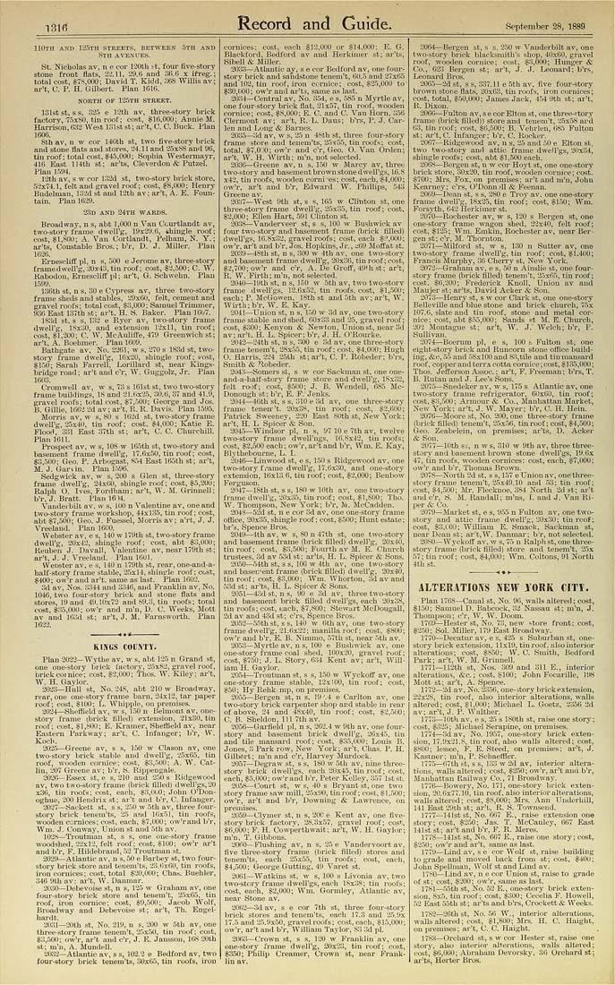 The Real Estate Record: Document View: Real estate record and builders'  guide: v. 44, no. 1124: September 28, 1889