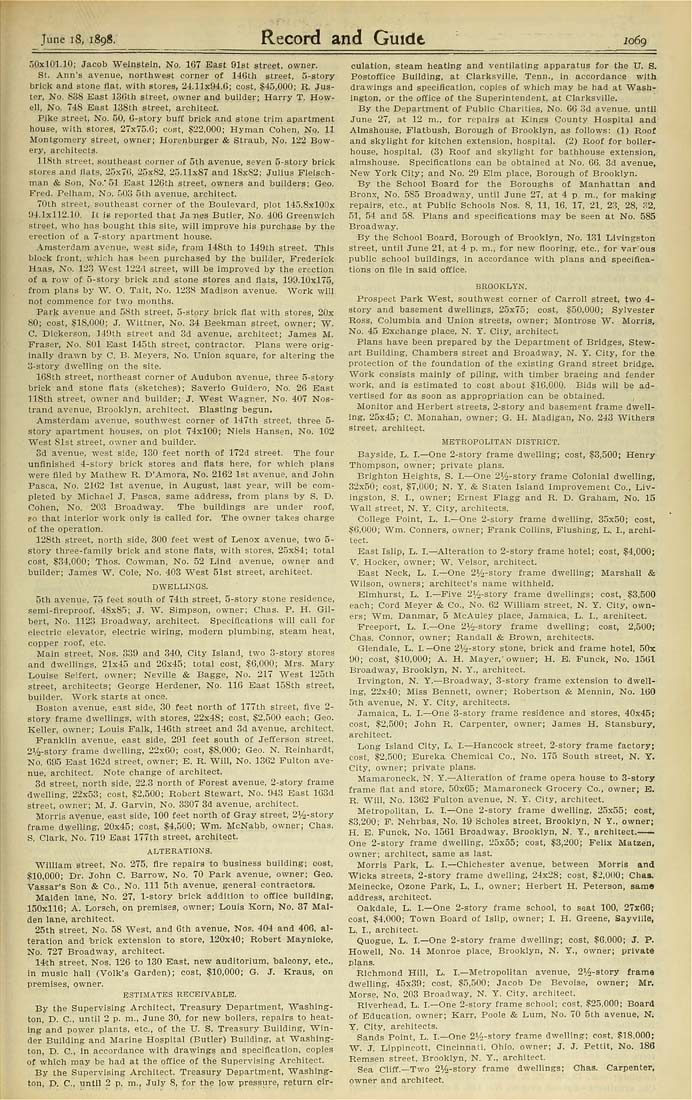 Real Estate Record page image for page ldpd_7031148_021_00001103