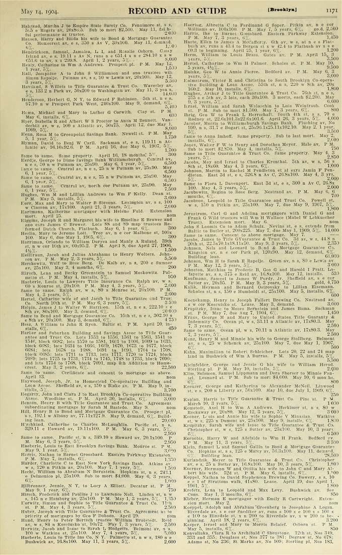 Real Estate Record page image for page ldpd_7031148_033_00001285