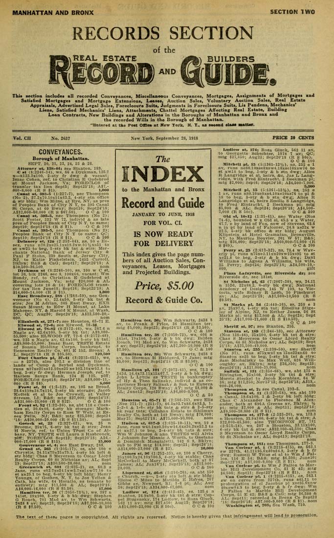 Real Estate Record page image for page ldpd_7031148_062_00000151